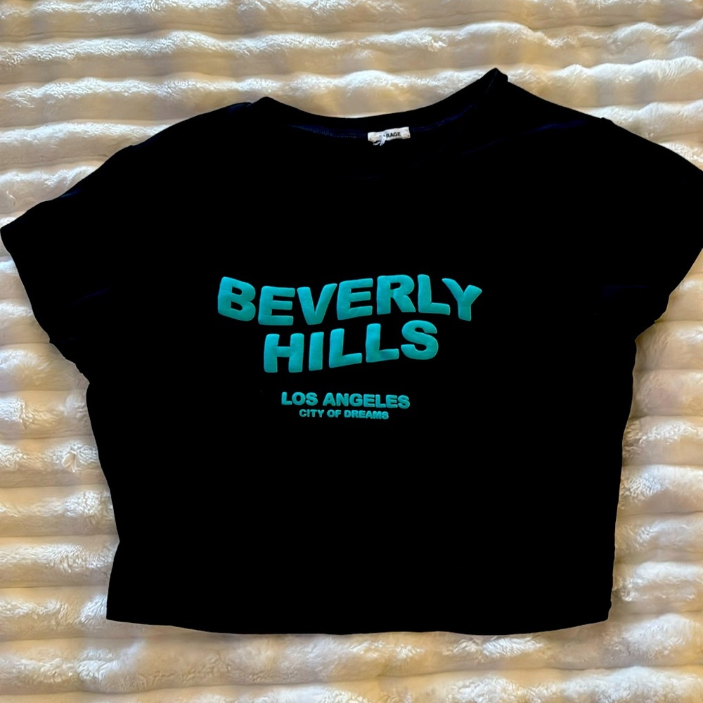 Garage cropped t-shirt